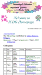 Mobile Screenshot of icdg.web.nitech.ac.jp